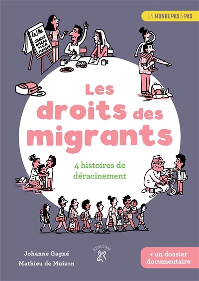 Front cover_Les droits des migrants : 4 histoires de déracinements