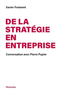 Front cover_De la stratégie en entreprise