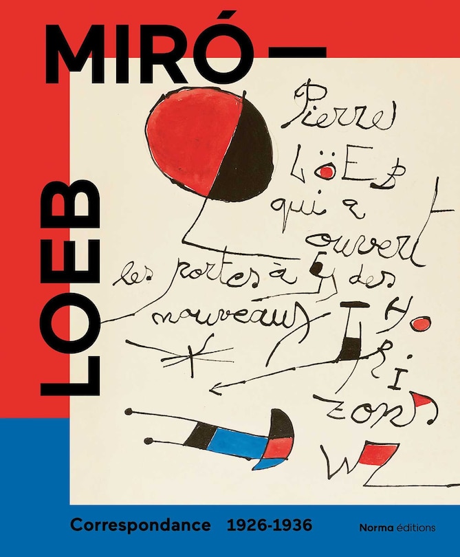 Front cover_Mir&oacute; - Loeb. Correspondance 1926-1936