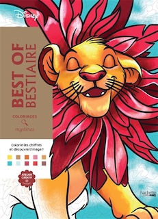 Front cover_Coloriages mystères Disney Best of bestiaire
