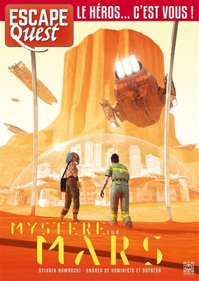 Front cover_Escape quest, n°9. Mystère sur Mars