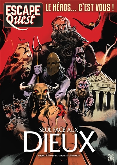 Front cover_Escape quest, n°10. Seul face aux dieux