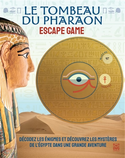 Couverture_Le tombeau du pharaon : escape game
