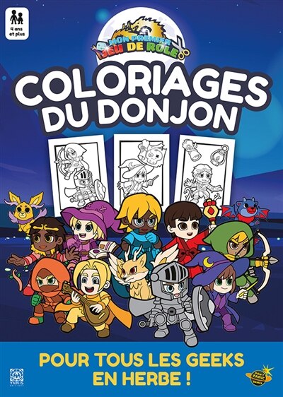 Les Coloriages du Donjon, Mon Premier jeu de rôle