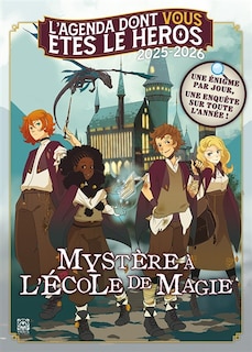 Front cover_L'Agenda dont vous êtes le héros 2025-2026 : Mystère à l'école de magie