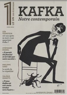 Front cover_Le 1 des écrivains, hors-série. Kafka : notre contemporain
