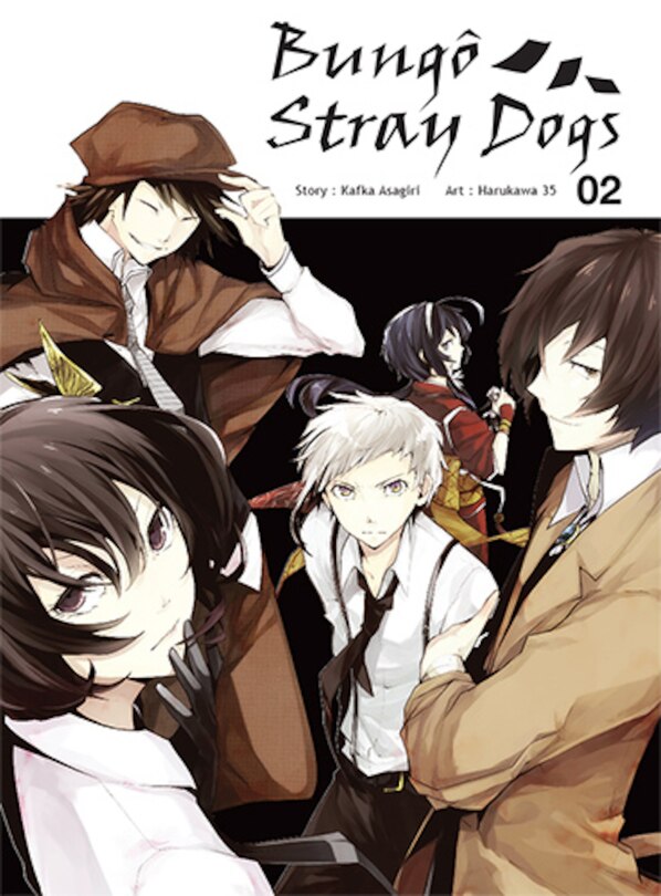 Couverture_Bungô stray dogs, Vol. 2