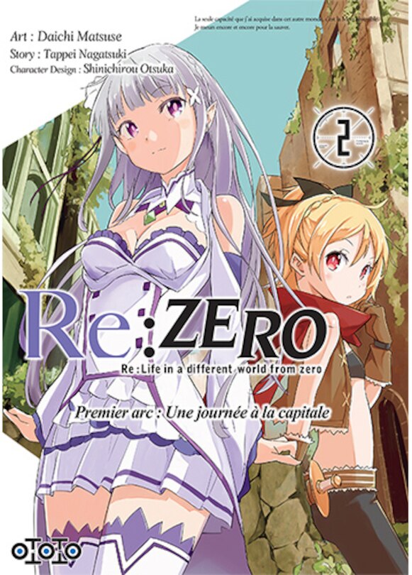 Front cover_Re:Zero : Re:Life in a different world from zero : premier arc, une journée à la capitale, Vol. 2