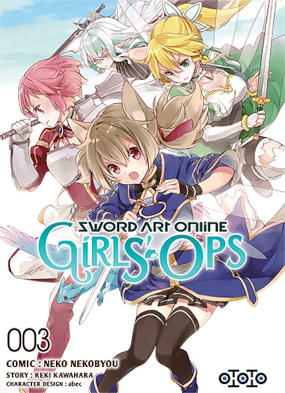 Front cover_Sword art online : girls'ops, Vol. 3