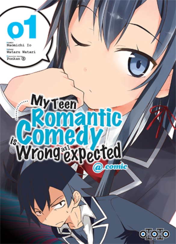 Couverture_My teen romantic comedy is wrong, t. 01