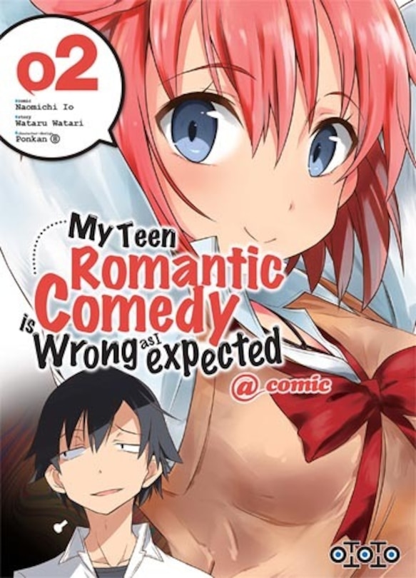 Front cover_My teen romantic comedy is wrong, t. 02