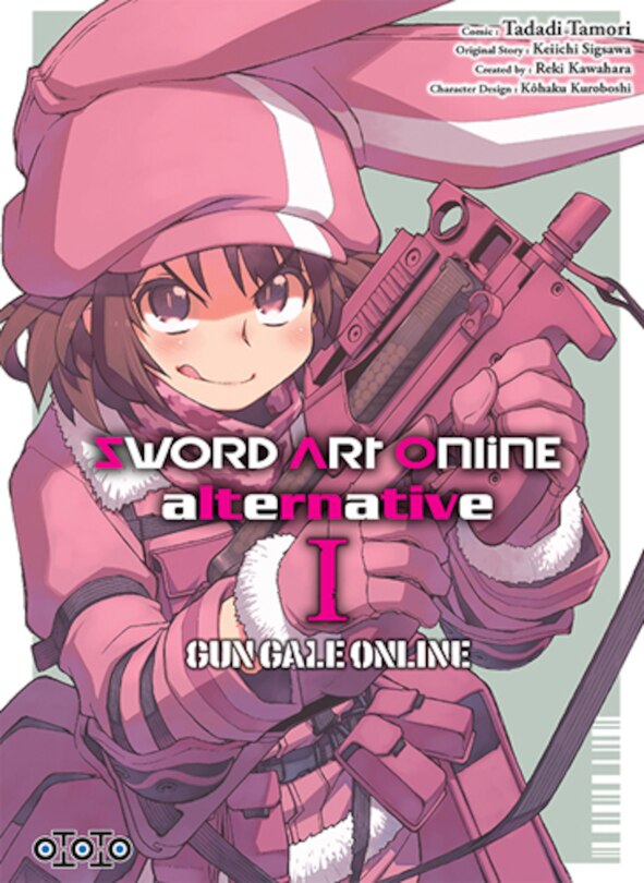 Front cover_Sword art online alternative : Gun gale online, Vol. 1