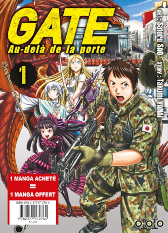 Couverture_Pack Gate : Au-delà porte t.01 & 02