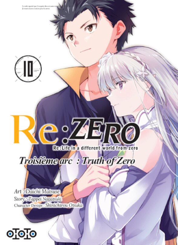 Front cover_Re:Zero : Re:Life in a different world from zero : troisième arc, truth of Zero, Vol. 10