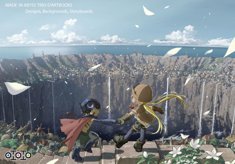 Front cover_Made in Abyss Trio d'Artbooks