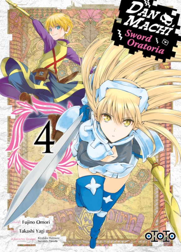 Front cover_Dan Machi, Sword Oratoria, t. 04