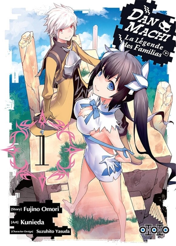 Front cover_Pack Dan Machi l&eacute;gen. famil. t.1&2