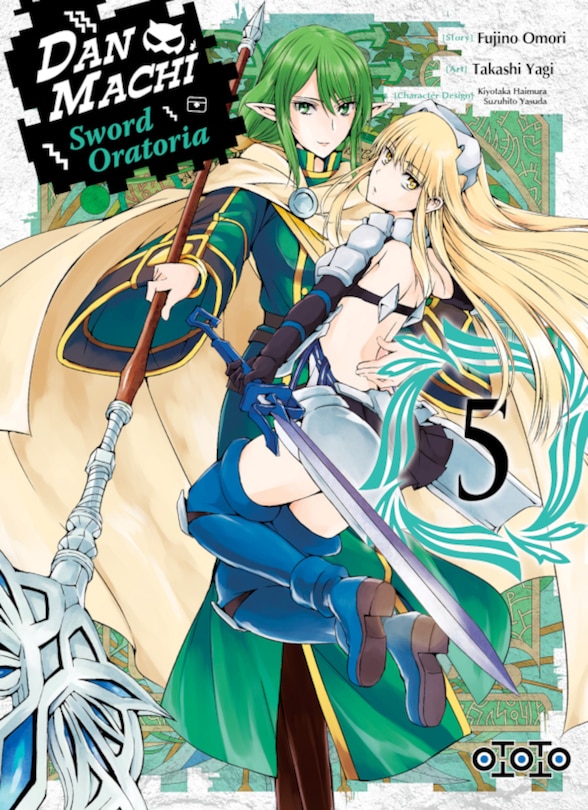 Couverture_Danmachi sword Oratoria, Vol. 5