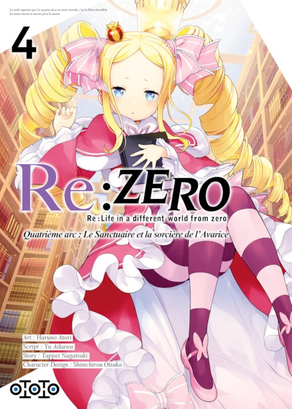 Couverture_Re: Zero / 4e arc: Sanct. & sorc., t. 04