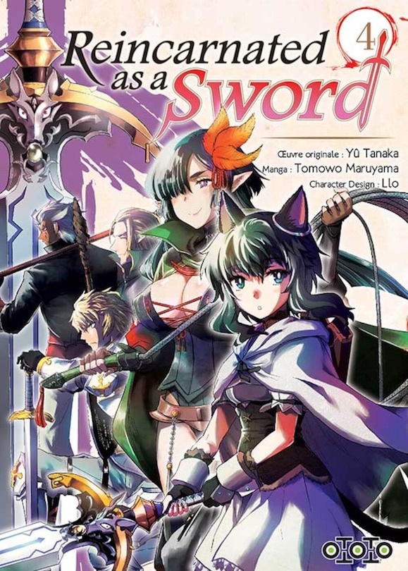 Front cover_Reincarnated as a sword, t. 04