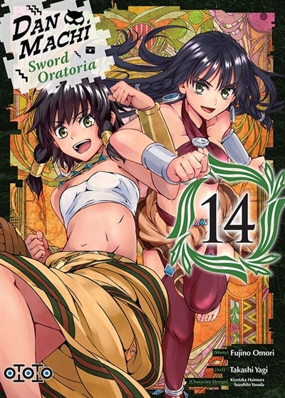 Front cover_Dan Machi, Sword Oratoria, t. 14