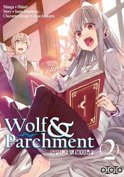 Couverture_Spice & Wolf : wolf & parchment, Vol. 2