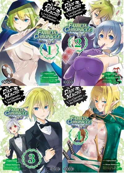 Front cover_Danmachi Familia chronicle