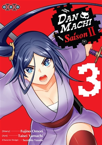 Front cover_Dan Machi : saison II, Vol. 3