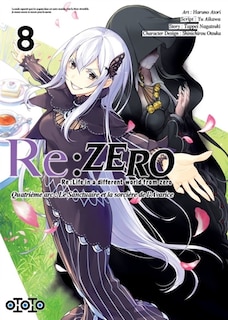 Couverture_Re:Zero : Re:Life in a different world from zero : quatrième arc, le sanctuaire et la sorcière de l'avarice, Vol. 8