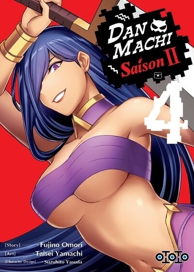 Front cover_Dan Machi : saison II, Vol. 4