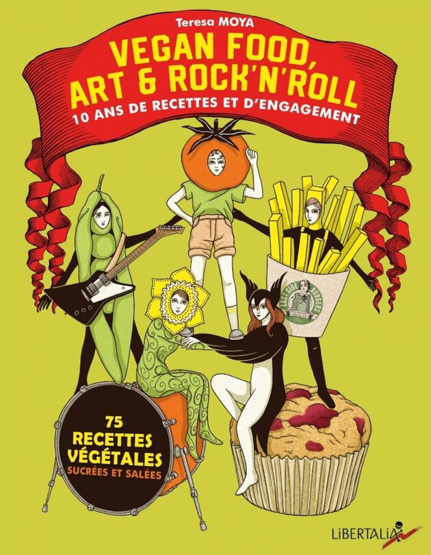 Couverture_Vegan food, art & rock'n'roll