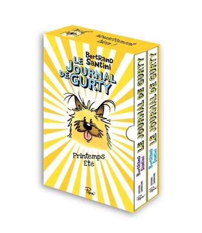 Front cover_Coffret Le journal de Gurty, tomes 1 et 4