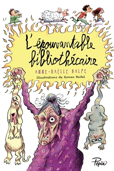 Front cover_L' épouvantable bibliothécaire