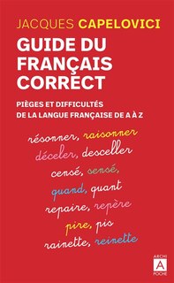 Couverture_Guide du français correct
