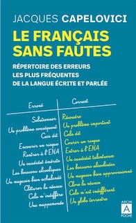 Couverture_Le français sans fautes