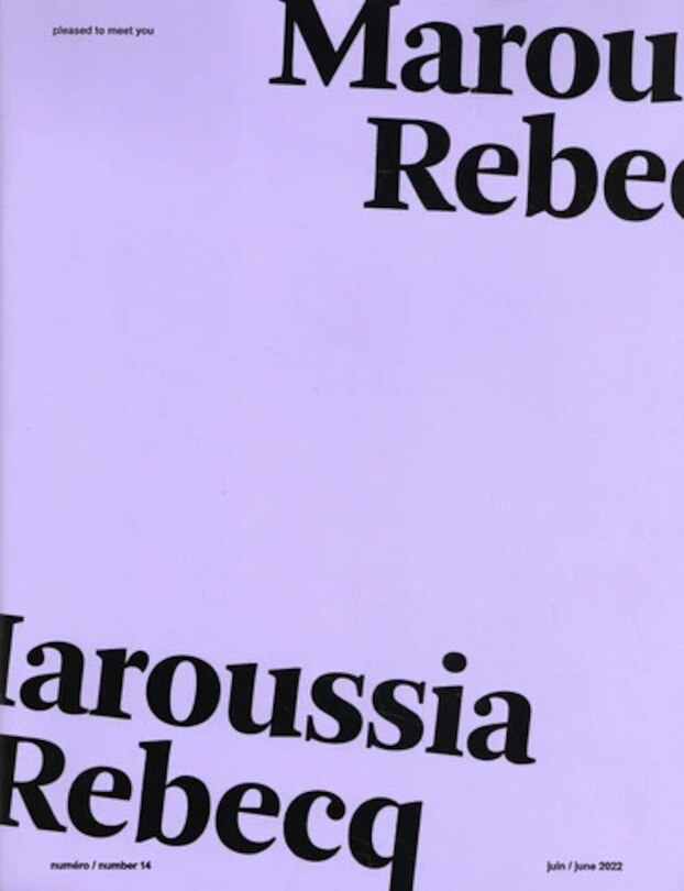 Front cover_Maroussia Rebecq
