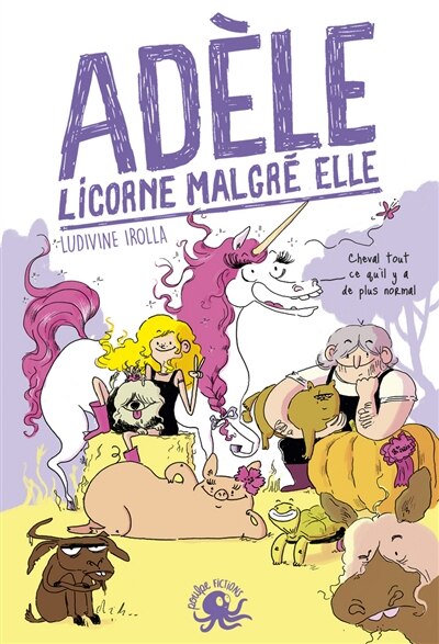 Couverture_Adèle, licorne malgré elle