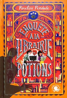 Couverture_Enquête à la librairie Potions