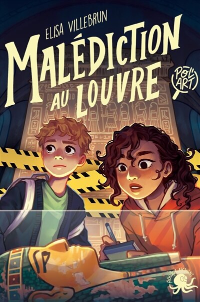 Front cover_Malédiction au Louvre