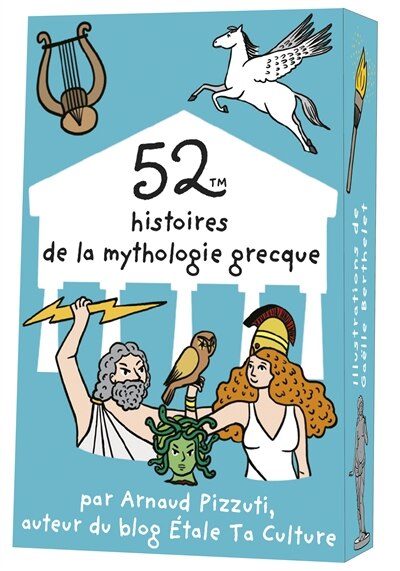 Front cover_52 histoires de la mythologie grecque