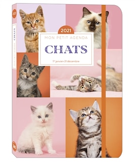 Front cover_Mon petit agenda chats 2021