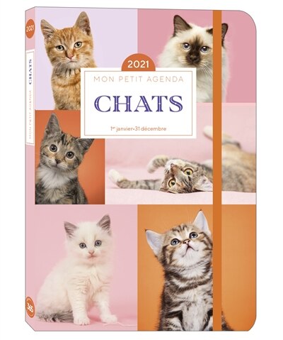 Front cover_Mon petit agenda chats 2021
