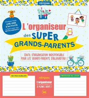 Front cover_L' organiseur des super grands-parents Mémoniak