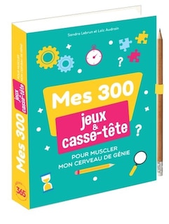 Front cover_Mes 300 jeux & casse-tête