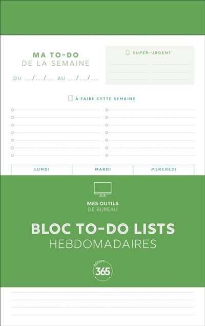 Front cover_Bloc de to-do lists hebdomadaires