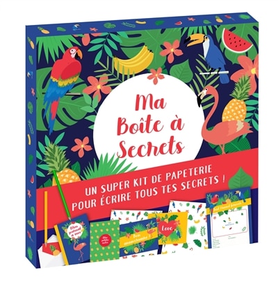 Ma Boîte À Secrets - Jungle : Un Super Kit De Papeterie Pour Écr