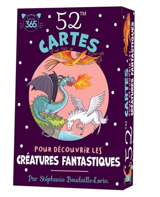 Front cover_52 cartes pour découvrir les créatures fantastiques