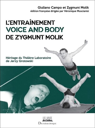 Front cover_L' entraînement voice and body de Zygmunt Molik