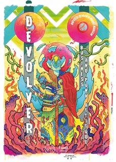 Front cover_Devolver: Behind the Scenes: Collector's Edition