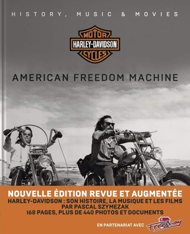 Front cover_Harley-Davidson motor cycles : american freedom machine : history, music & movies